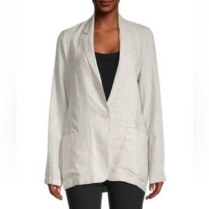 Max Studio Striped Blazer in Size Xs